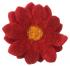 Hand made Felt Chrysanthemum Flower Brooch - Mixed Colours - Fair Trade