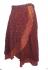 Fair Trade Short Sari Silk  Reversible Wrap Skirt - Mixed Colours & Designs - Best Seller