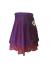 Fair Trade Short Sari Silk  Reversible Wrap Skirt - Mixed Colours & Designs - Best Seller