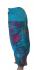 Fair Trade Bright Blue Cotton Cropped 3/4 Length Beach Trousers