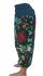 Fair Trade Sea Green Cotton Cropped 3/4 Length Beach Trousers