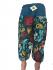 Fair Trade Sea Green Cotton Cropped 3/4 Length Beach Trousers