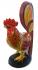 Hand carved, hand painted Wooden Hen & Cockeril - Fair Trade
