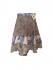 Fair Trade Short Tiered Sari Silk  Reversible Wrap Skirt - Mixed Colours & Designs